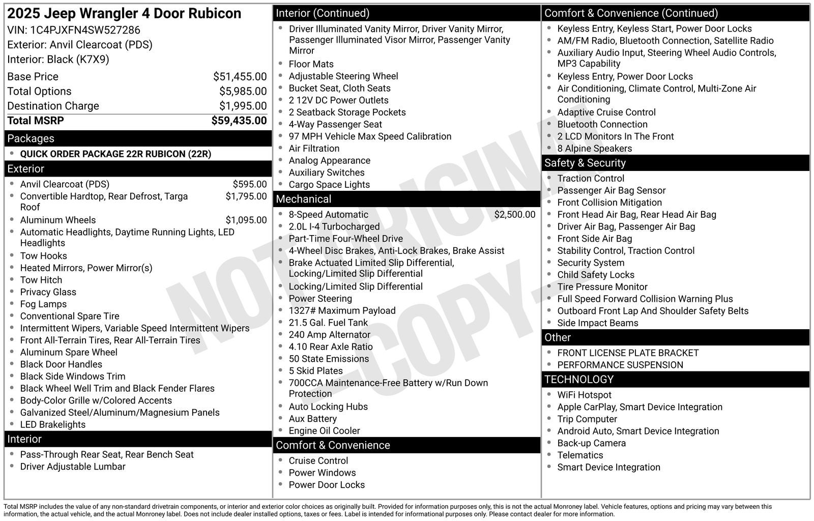 2025 Jeep Wrangler Rubicon