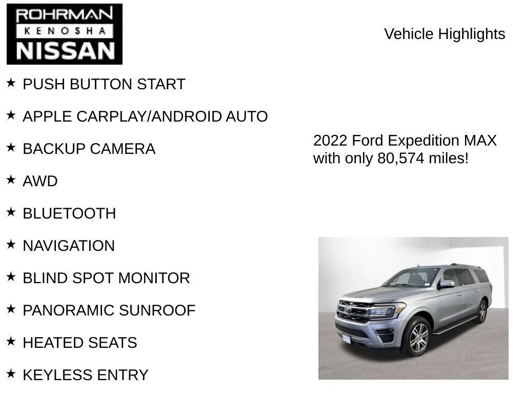 2022 Ford Expedition Max Limited
