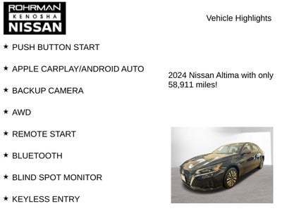 2024 Nissan Altima 2.5 SV