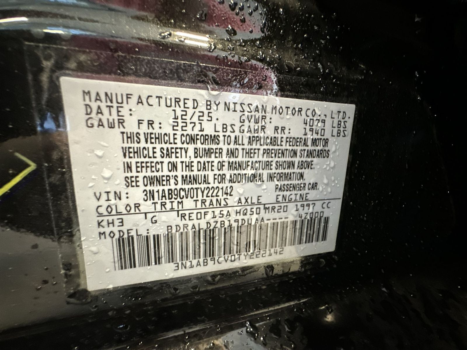 2026 Nissan Sentra SV