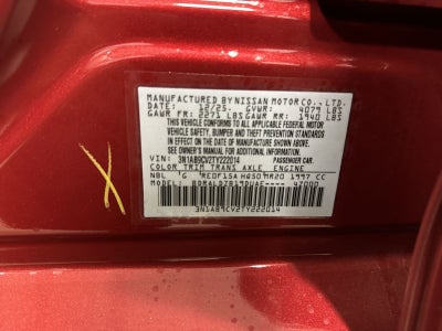 2026 Nissan Sentra SV Convenience Package