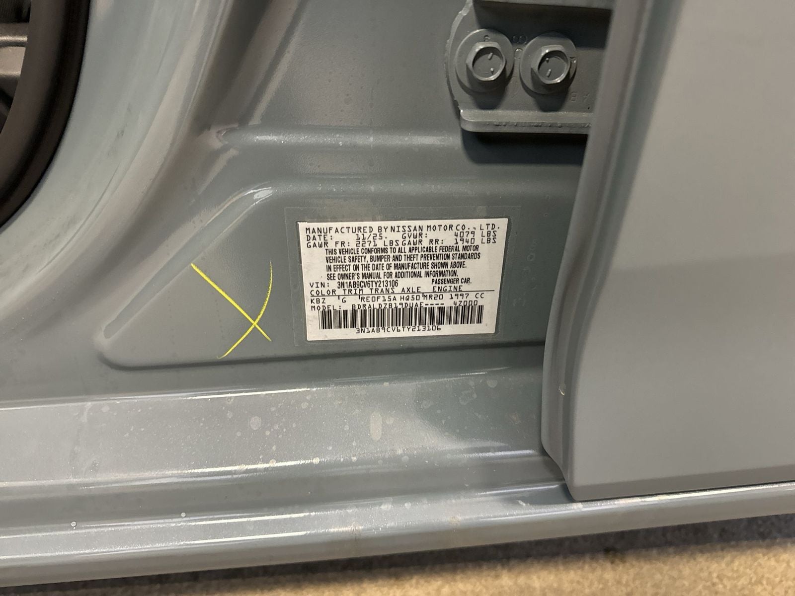 2026 Nissan Sentra SV Convenience Package