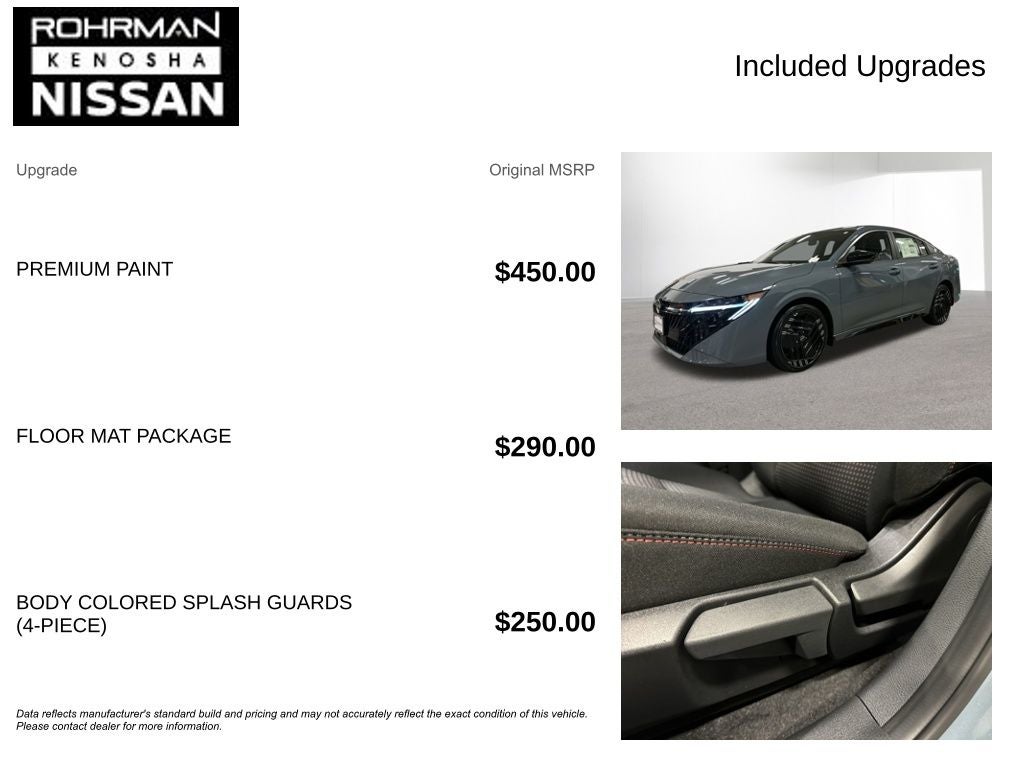 2026 Nissan Sentra SR