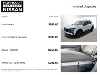 2026 Nissan Kicks SV AWD Cold Weather Package
