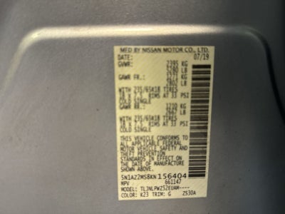 2019 Nissan Murano S