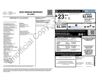 2025 Nissan Murano SV
