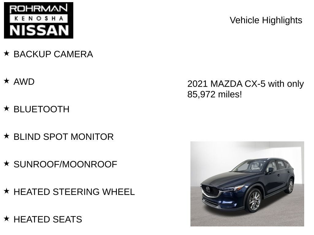 2021 Mazda Mazda CX-5 Grand Touring Reserve