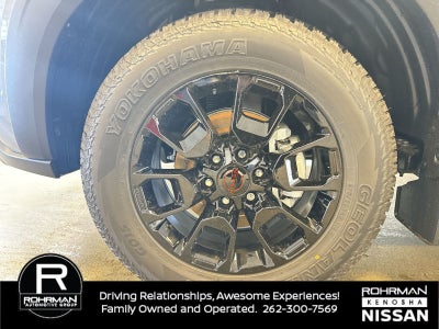 2026 Nissan Armada PRO-4X Captain's Chair Seat Package