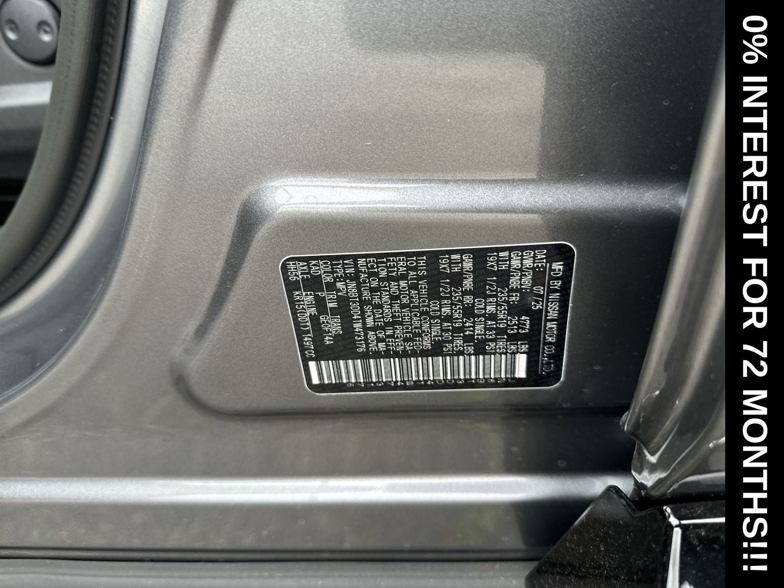 2026 Nissan Rogue Platinum Premium Package