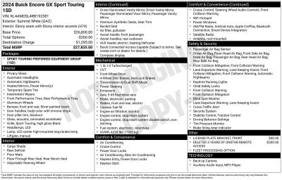 2024 Buick Encore GX Sport Touring