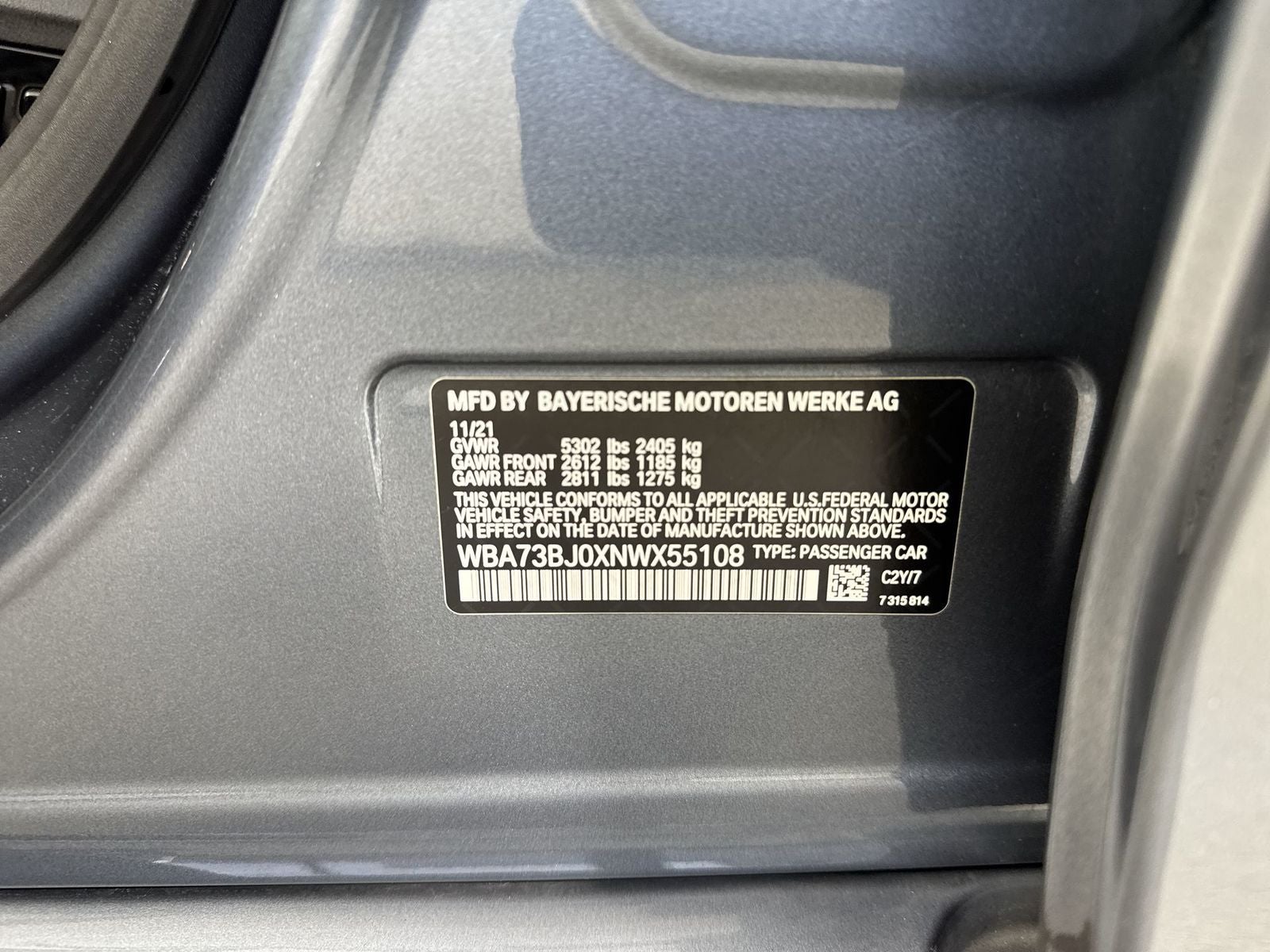 2022 BMW 5 Series 540i xDrive