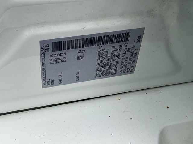 2023 Nissan Maxima SV