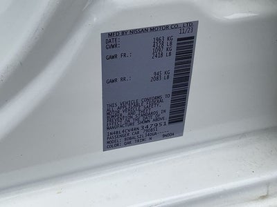 2024 Nissan Altima 2.5 SR