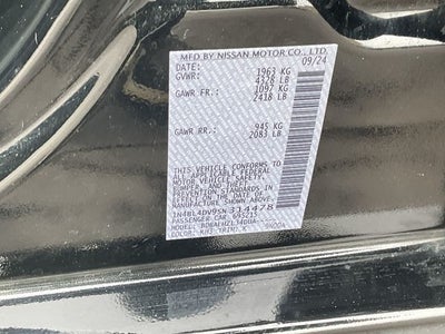 2025 Nissan Altima 2.5 SV