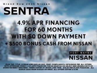 2025 Nissan Sentra S