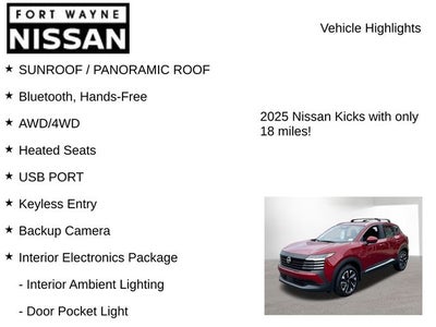 2025 Nissan Kicks SV