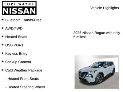 2026 Nissan Rogue SV