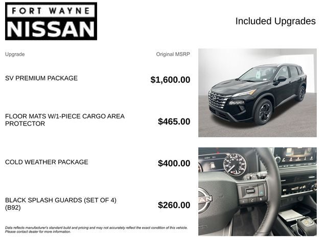 2026 Nissan Rogue SV