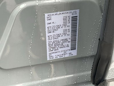 2026 Nissan Pathfinder Platinum