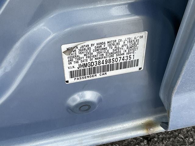 2008 Honda Fit Base