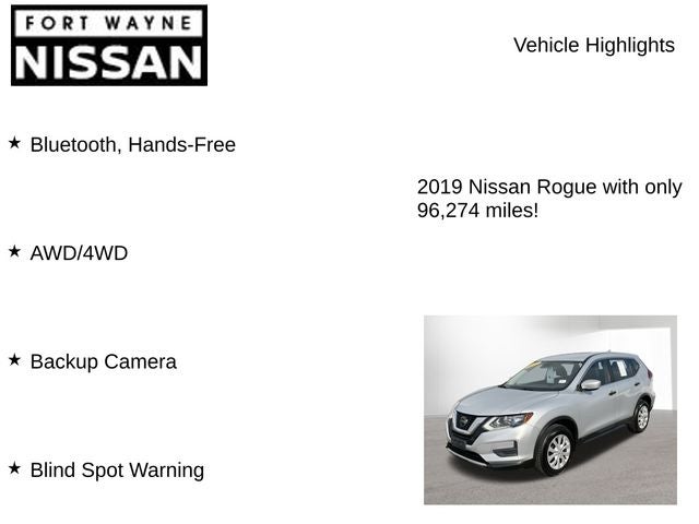 2019 Nissan Rogue S