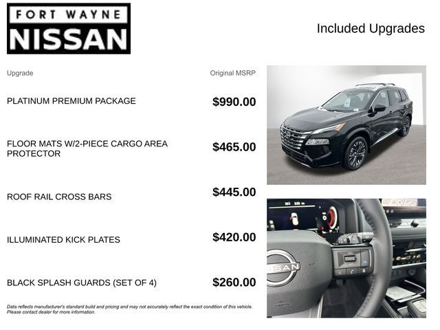 2026 Nissan Rogue Platinum