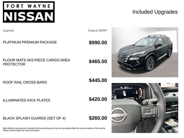 2026 Nissan Rogue Platinum