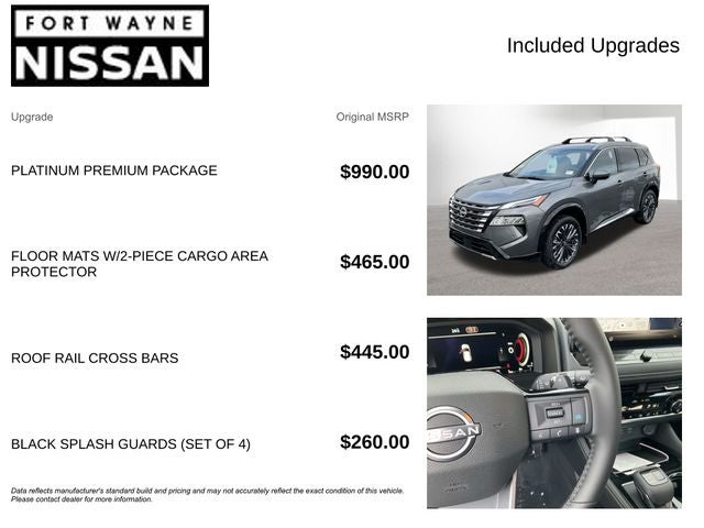 2026 Nissan Rogue Platinum