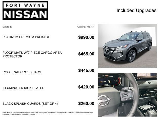 2026 Nissan Rogue Platinum