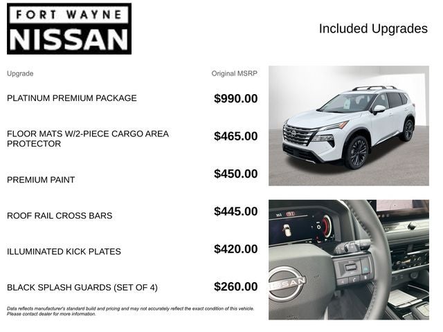 2026 Nissan Rogue Platinum