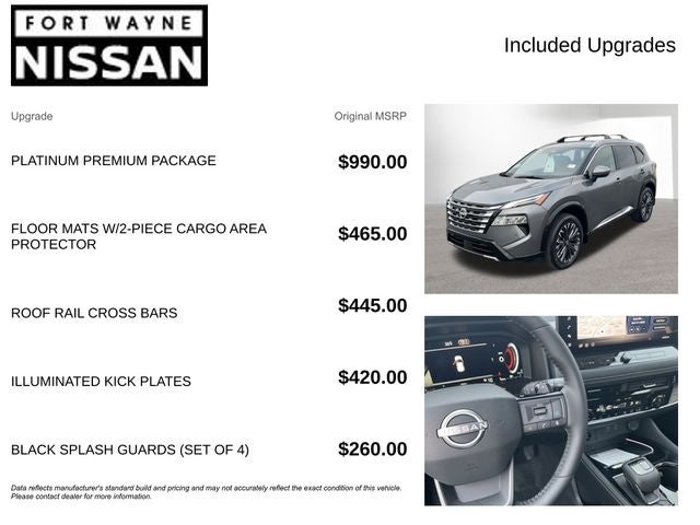 2026 Nissan Rogue Platinum