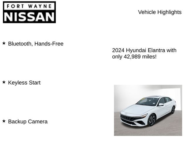 2024 Hyundai Elantra Limited