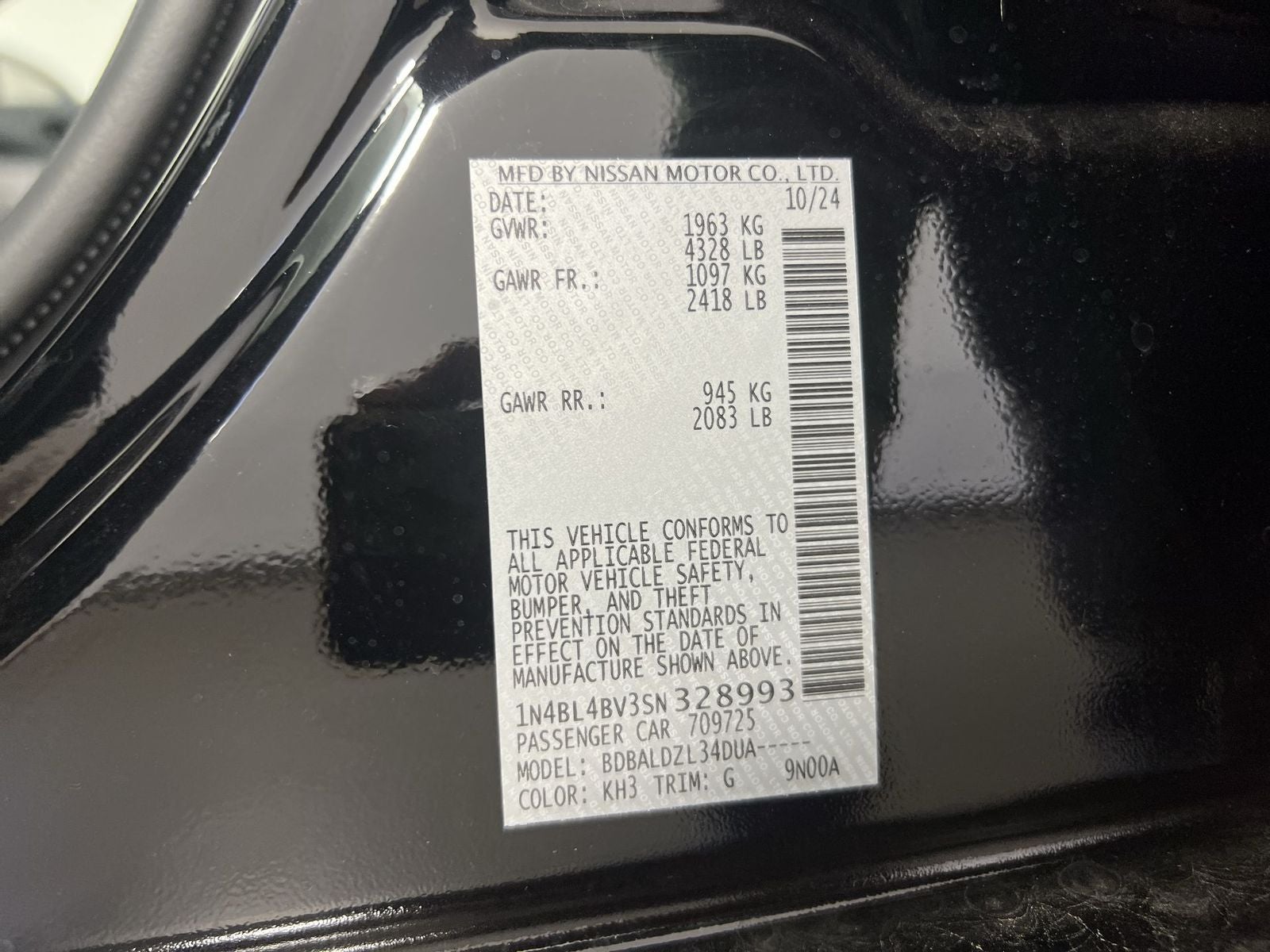 2025 Nissan Altima 2.5 S