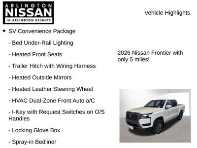 2026 Nissan Frontier SV