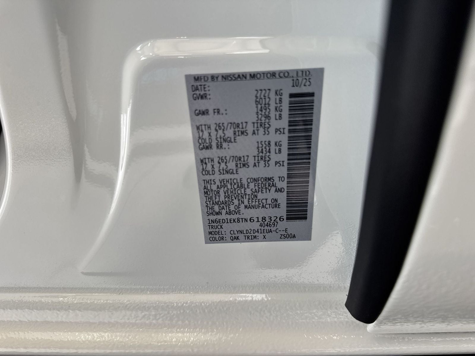 2026 Nissan Frontier PRO-4X