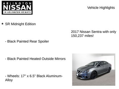 2017 Nissan Sentra SR