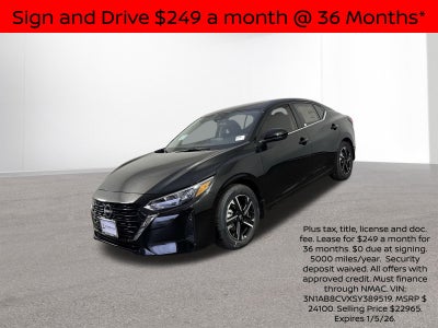 2025 Nissan Sentra SV