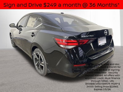 2025 Nissan Sentra SV