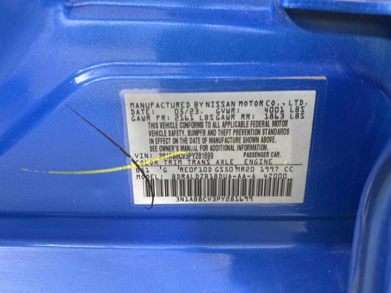 2023 Nissan Sentra SV