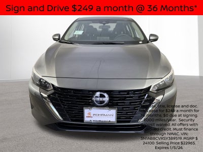 2025 Nissan Sentra SV