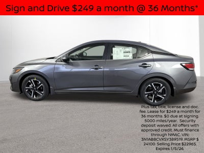 2025 Nissan Sentra SV