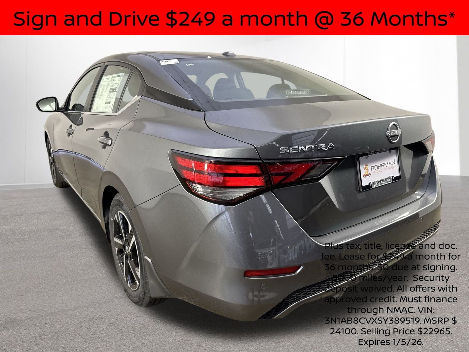 2025 Nissan Sentra SV