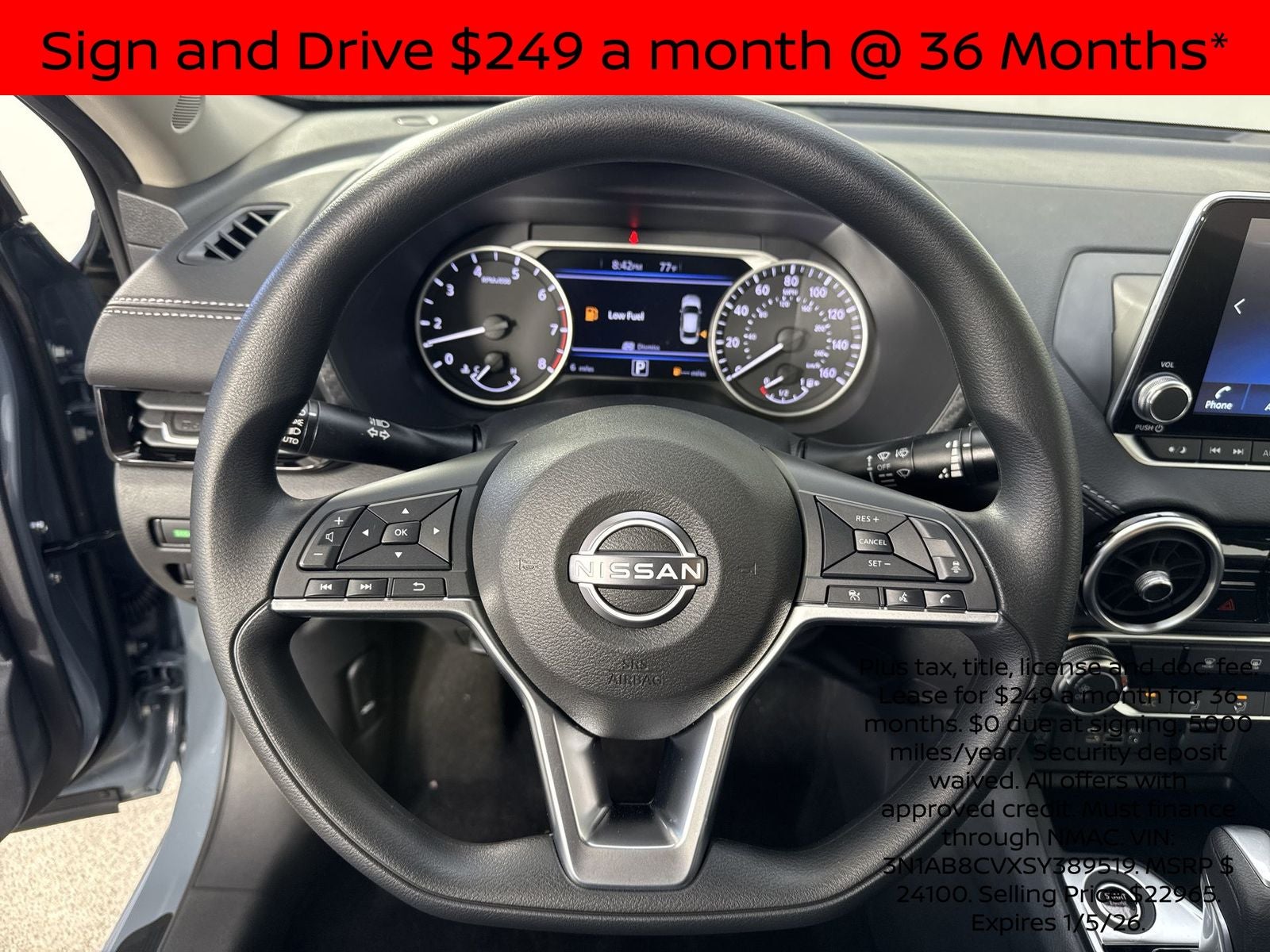 2025 Nissan Sentra SV