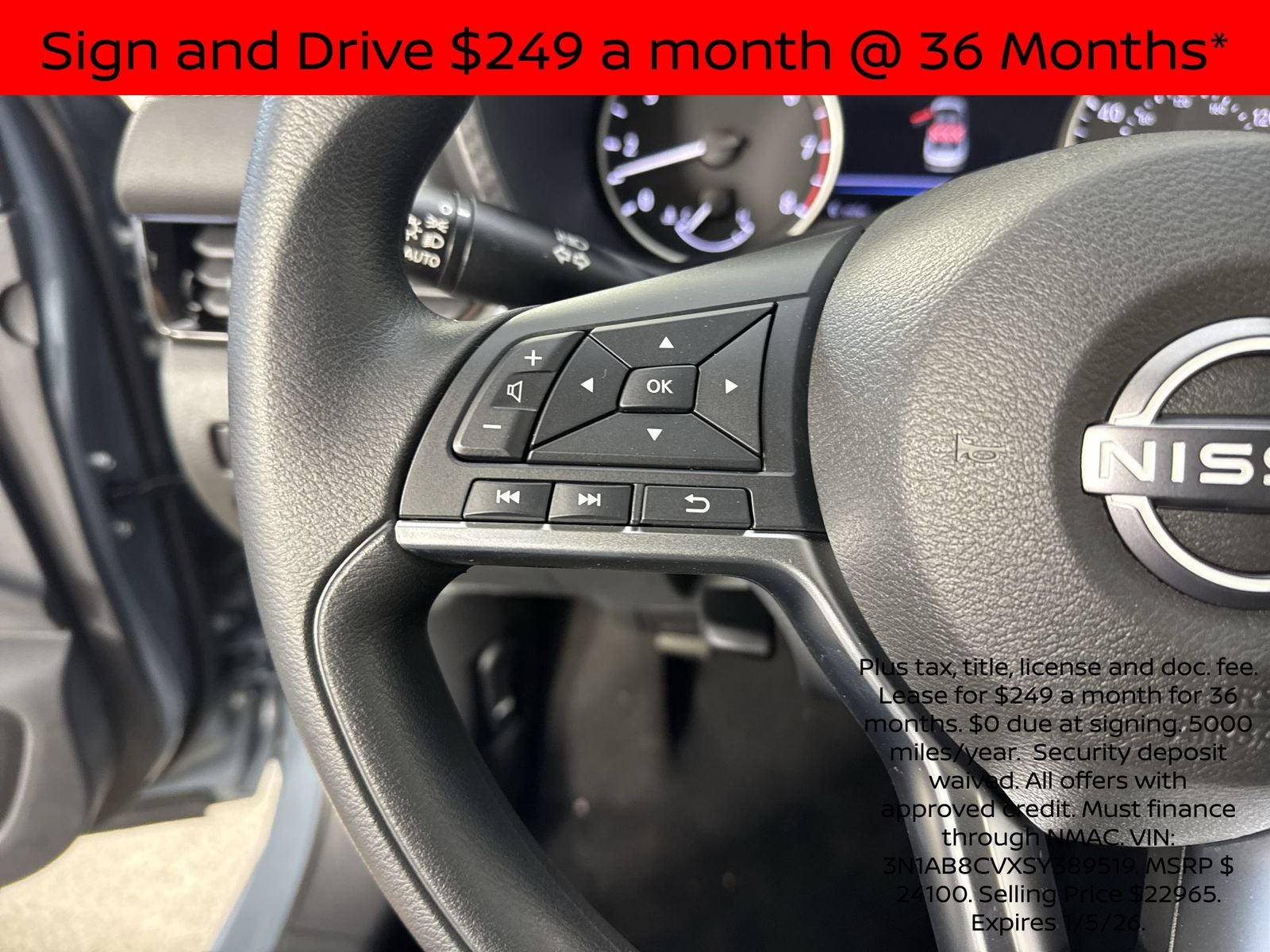 2025 Nissan Sentra SV