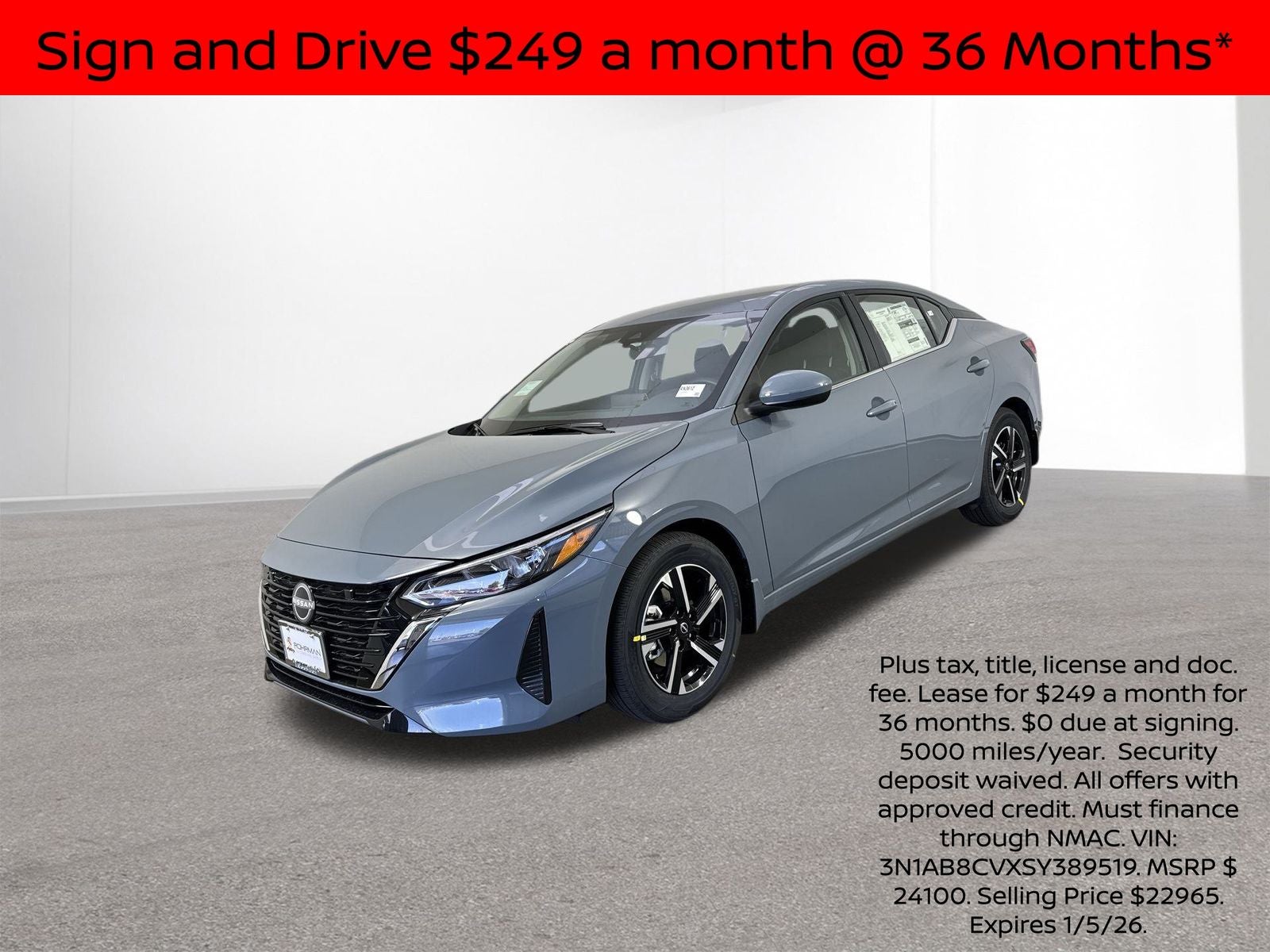 2025 Nissan Sentra SV