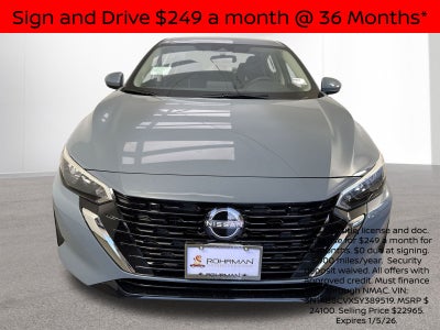 2025 Nissan Sentra SV