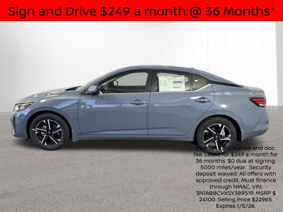 2025 Nissan Sentra SV