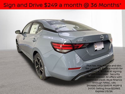 2025 Nissan Sentra SV