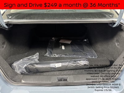 2025 Nissan Sentra SV