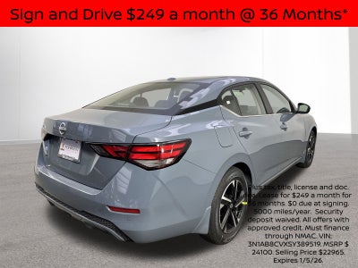 2025 Nissan Sentra SV